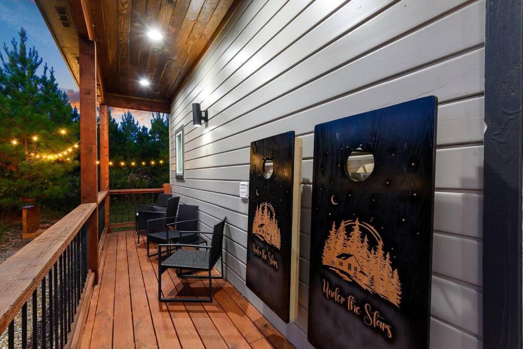 Under The Stars - Secluded, Hot Tub, Firepit, Games Villa Broken Bow Exterior photo