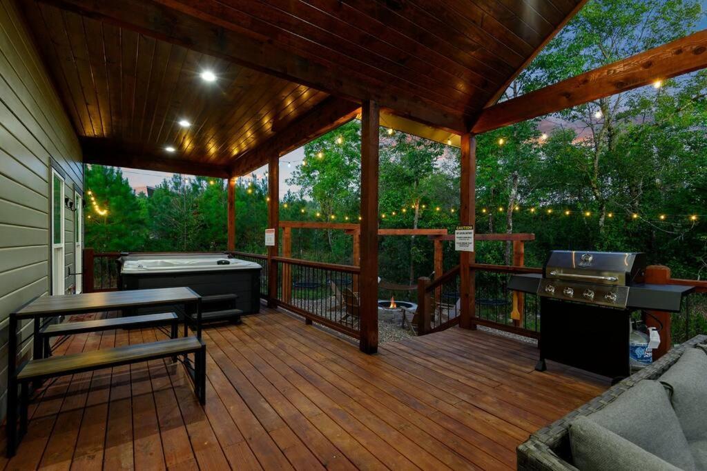 Under The Stars - Secluded, Hot Tub, Firepit, Games Villa Broken Bow Exterior photo